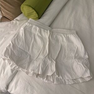 Aritzia Golden athletic White Women's Skort